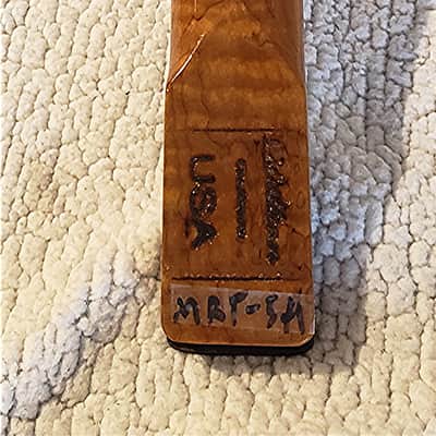 USA made roasted neck with amazing flame maple. Rosewood Fingerboard and Hidden fret tangs.Made for a Tele body # MRT-5A image 7