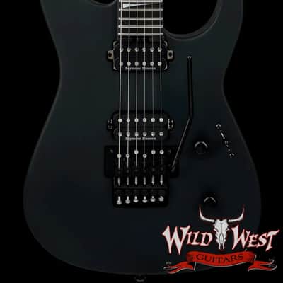 Jackson American Series Soloist SL2 DX Floyd Rose Ebony Fingerboard Satin Black 7.90 lbs image 1