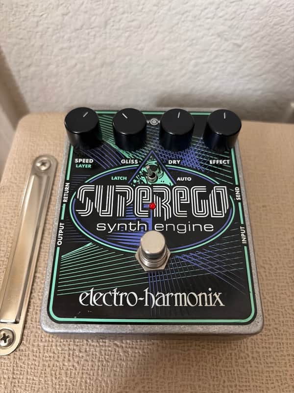 Electro-Harmonix Superego Synth Engine 2012 - Present - Black / Purple / Green image 1