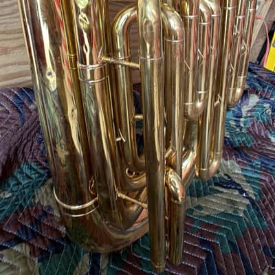 Conn 10J Tuba 1962 - Brass Lacquer image 3