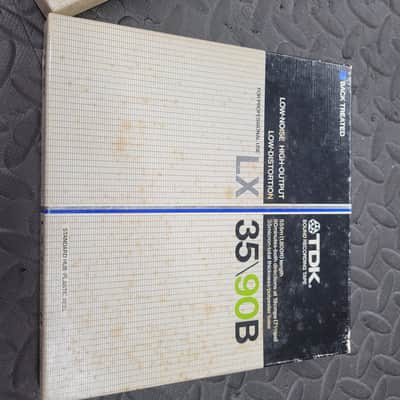TDK LX 35/90B 1/4" 7" Sound Recording Tape set of 2 image 3