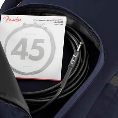 FENDER - Troubadour Electric Bass Gig Bag  Navy - 0991512350 image 7