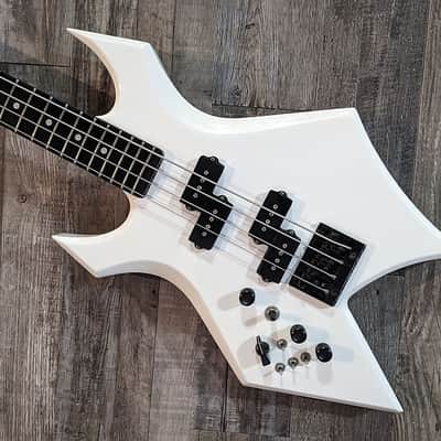 Lefty 1989 B.C. Rich Warlock NJ II series custom white - Made in Japan image 1