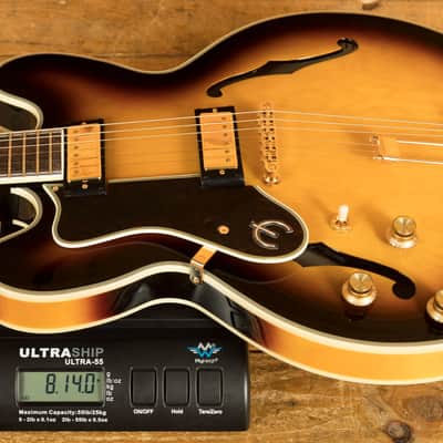 Epiphone Sheraton | Vintage Sunburst *Left-Handed* image 8