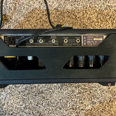 Music Man HD One Thirty 2-Channel 130-Watt Guitar Amp Head 1974 - 1979 - Black image 4