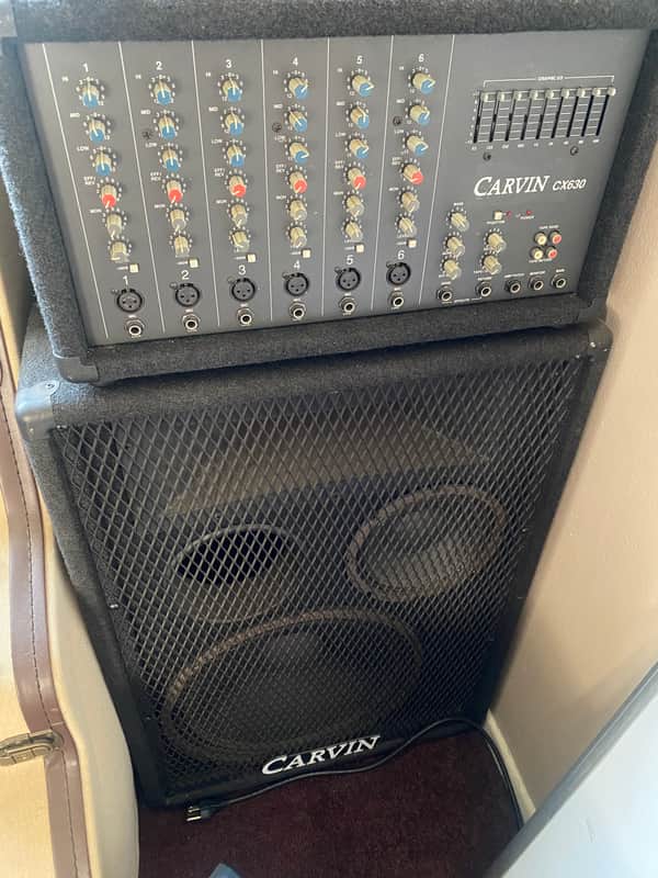 Carvin CX630 6-Channel Mixer/ PA Head image 1