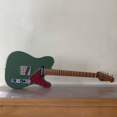 OPT GUITARS - THEMA 1 / T-TYPE / FORREST GREEN / TORTOISE SHELL (TELECASTER) - CUSTOM ORDER ONLY image 6
