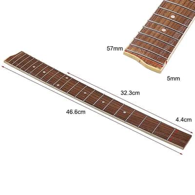Acoustic Guitar Rosewood Fingerboard Fretboard 21 Frets image 4