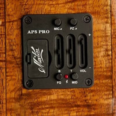 MATON AP5-Pro - Pre-Amp with Piezo and Condenser Mic System image 3