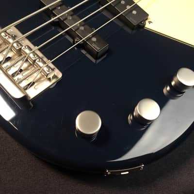 Used Yamaha BBP34 4 String Electric Bass Midnight Blue w/case image 6