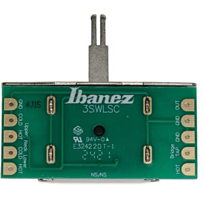 Ibanez 5-Way Blade Pickup Selector Toggle Switch for HH, 3SWLSC
