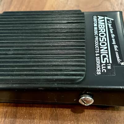 AMBROSONICS, LLC Sustain Pedal, Momentary Foot Switch 2022 Black image 4