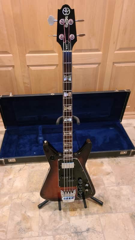 Electra X620  OUTLAW BASS.  MPC RARE + 2 Modules 1977 Sunburst Mahogany image 1