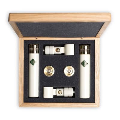 Soyuz 013 FET-M Small Diaphragm FET Condenser Microphone - Matched Pair, Cream image 3