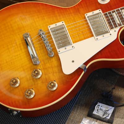 2003 Gibson Custom Shop R9 1959 Reissue Historic Reissue Electric Guitar Washed Cherry Burst + COA OHSC image 6
