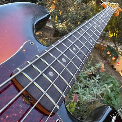 1969 Fender Precision Bass - Sunburst - Great Player OHSC image 13