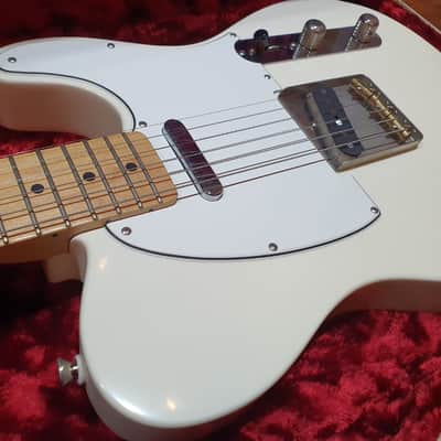 2019 Lentz Traditional T Telecaster Tele White image 5