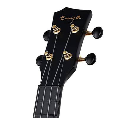 Carbon Fiber Ukulele Soprano ENYA NOVA U MINI Black With Bag image 10
