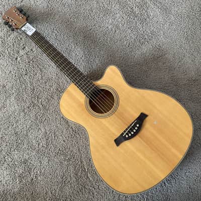 Blast 40 Inch Acoustic Guitar in Natural Burst, 20 Frets image 2