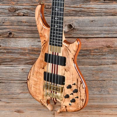Alembic Mark King 5-String Spalted Maple Top 2008 (s914) image 2