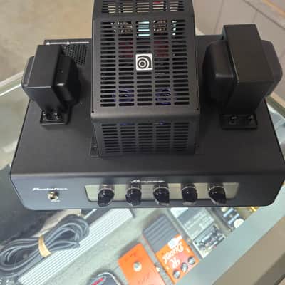 Ampeg PF-20T Portaflex 20-Watt Tube Bass Amp Head 2015 - Present - Black image 2
