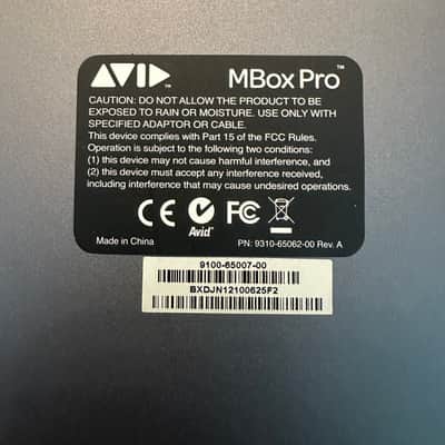 Avid MBox 3 Pro Firewire Audio Interface 2010s - Black image 4