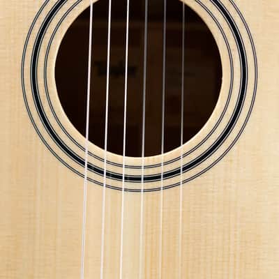 Taylor 312ce-N Nylon Grand Concert Acoustic/Electric Guitar - Natural with Hardshell Case image 13
