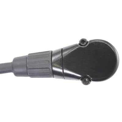 Male To Female Xlr Cable With Black Connectors 1 Ft Foot Feet Right-F To Straight-M image 4