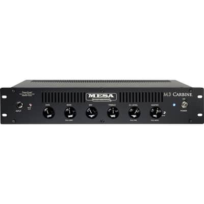 Mesa Boogie M3 Carbine 300-Watt Rackmount Bass Amp Head | Reverb