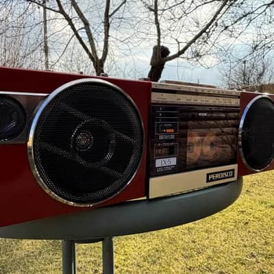Hitachi TRK-LX 5 Rare Vintage MINT Cassette Boombox Serviced Warranty Serviced image 15