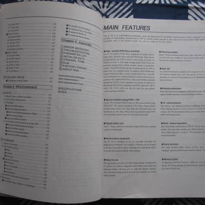 Roland D-70 Super LA synthesizer users manual owners brochure guide instruction synth keyboard image 4