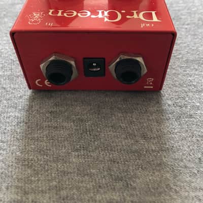 Dr. Green Booster Shot Boost Pedal 2010s - Red image 3