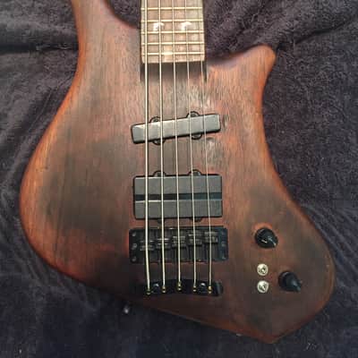 Warwick Dolphin Pro I 5 String Bass 1995 thumb streamer katana image 2