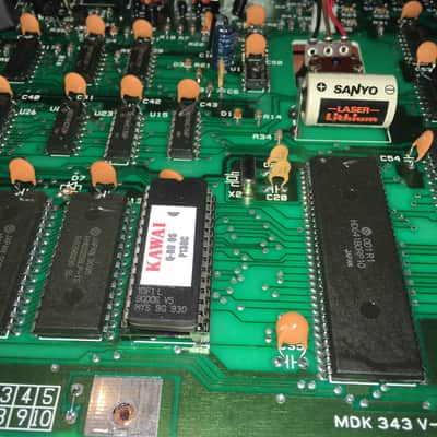 EPROM - KAWAI Q80 Midi Sequencer - Operating System - ROM - FIRMWARE - version P130C - PnP image 3