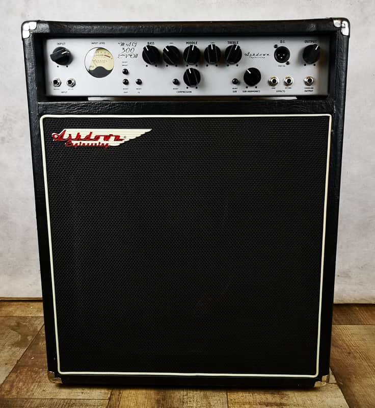 Ashdown MAG C115-300 EVO II Black Bass combo amp | Reverb UK