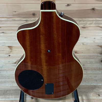 Rick Turner 2016 Model 1 Deluxe Electric Bass Guitar USED - Natural image 4