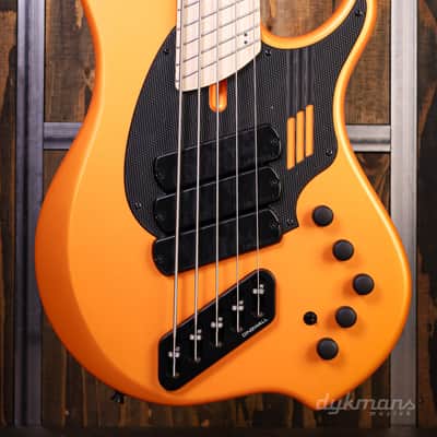 Dingwall NG3 "Nolly" Signature, 5-String, Matte Lambo Orange image 1