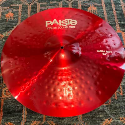 Paiste 24" Color Sound 900 Mega Ride Cymbal - Red image 2