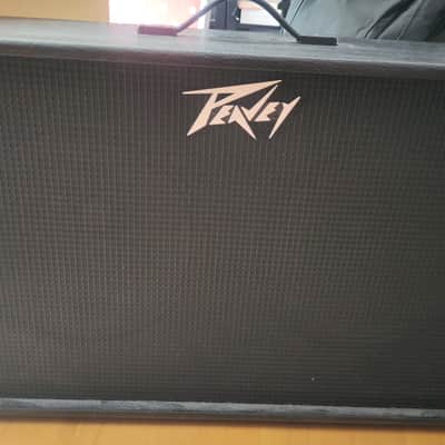 Peavey 212 80-Watt 2x12" Guitar Extension Cabinet with Blue Marvel Speakers 2010s - Black image 2