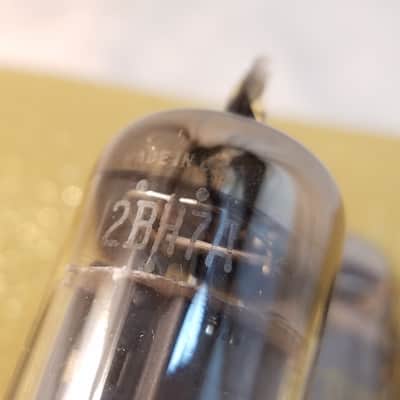 Westinghouse ONE (1) 12BH7A tNOS AT1000 TESTED Vacuum Tube 12BH7 dual triode 1968-1976 image 6