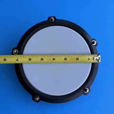 ALESIS BLAZE E-Drum OEM Part: 6" Snare Tom White Mesh Single Zone Pad (2PCS)-V1 image 2