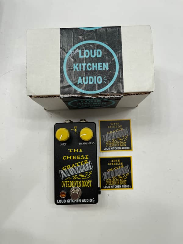 Loud Kitchen Audio Cheese Cheese Grater Overdrive Boost Guitar Effect Pedal image 1