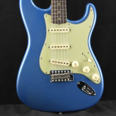 Mint Fender Ltd Edition '63 Strat - Journeyman Relic w/Closet Classic HW Aged Lake Placid Blue image 1