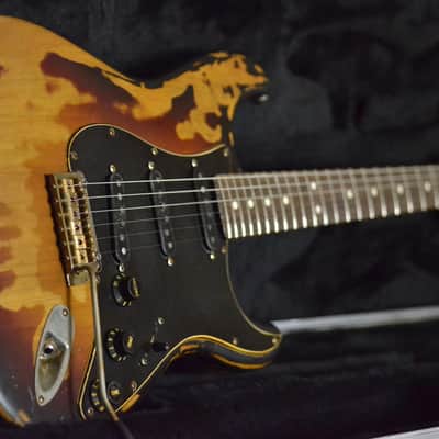 Fender Stratocaster Standard Sunburst Heavy Relic Nitro Custom Shop 69's image 3