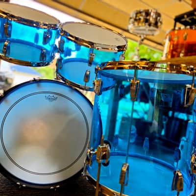 Ludwig Vistalite 1970's - Blue image 2