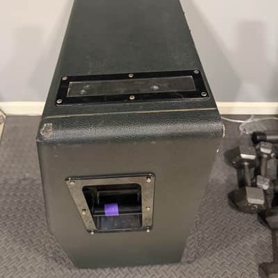 Marshall 1960AX 100-Watt 4x12" Angled Guitar Speaker Cabinet 1990 - Present - Black image 6