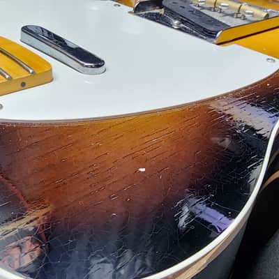 Fender Custom Shop Limited '50s Journeyman Relic Telecaster 2022 - 2 color sunburst image 10