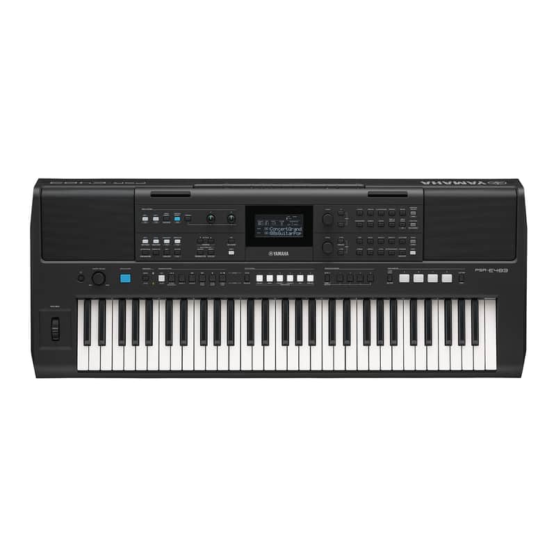 Yamaha PSRE483 61-Key Portable Keyboard image 1
