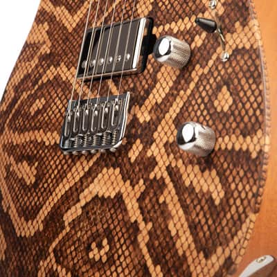 ESP USA Limited Edition TE-II Hardtail Electric Guitar - Snake Skin - #US21176 image 14