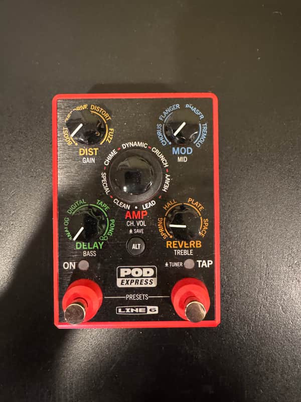 Line 6 POD Express 2024 - Present - Red / Black